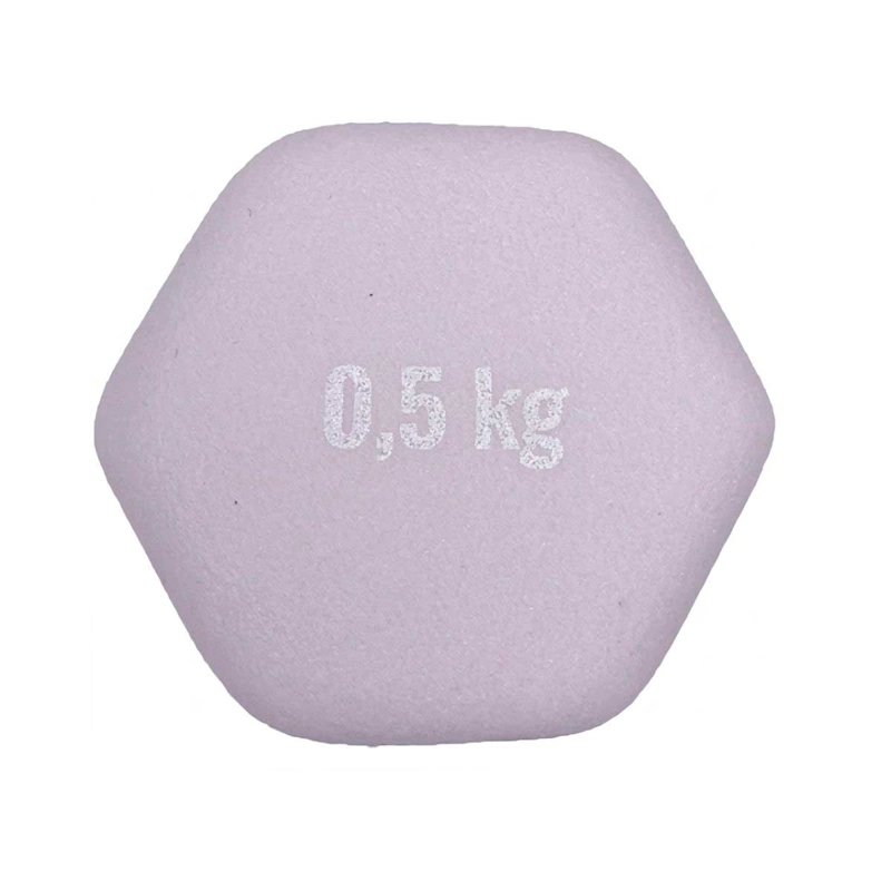 MANCUERNA NEOPRENO BLU FIT 0,5 KG UNIDAD BLANCO - 4