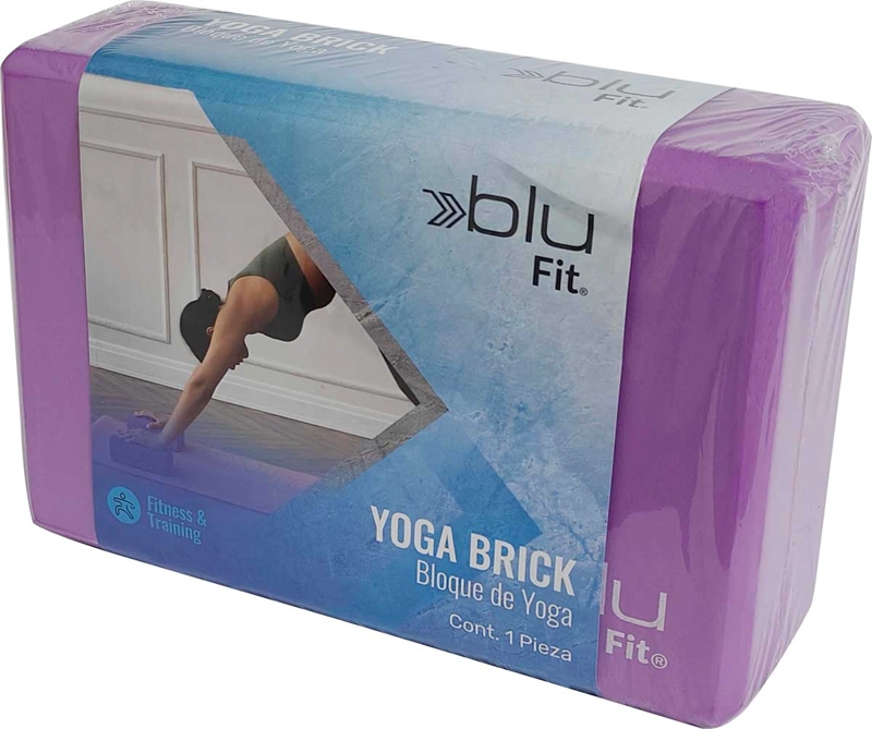 YOGA BRICK FITNESS BLU FIT MORADO - 2