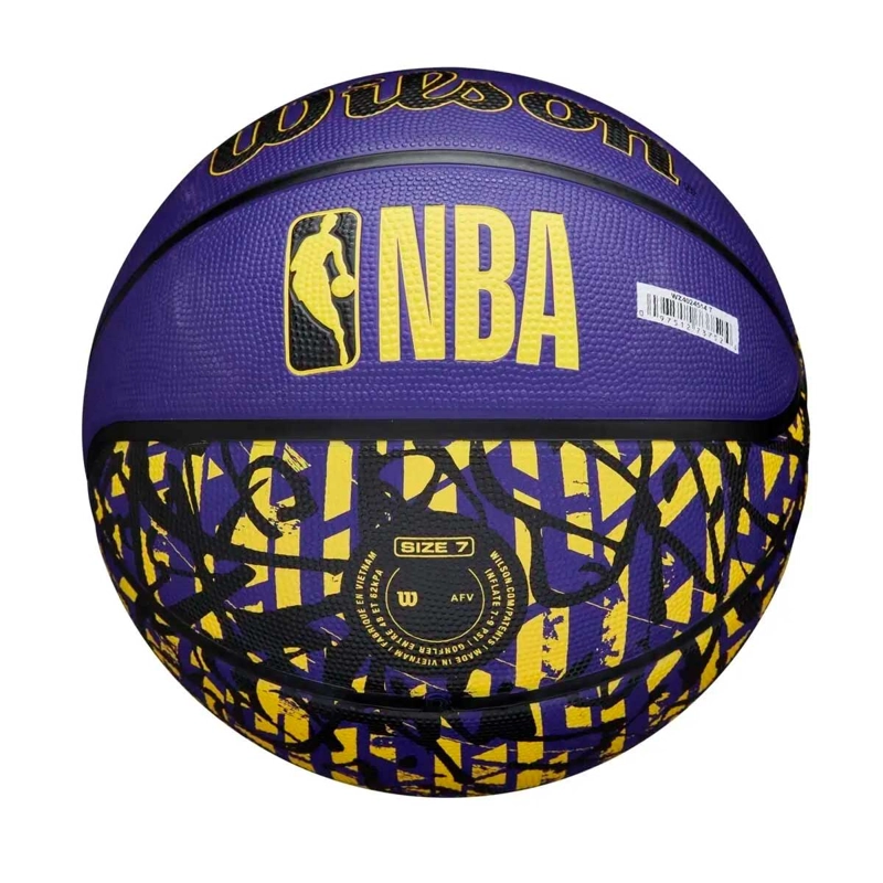 BALON BASQUETBOL WILSON NBA TEAM GRAFFITI BSKT LA LAKERS 7 - 3