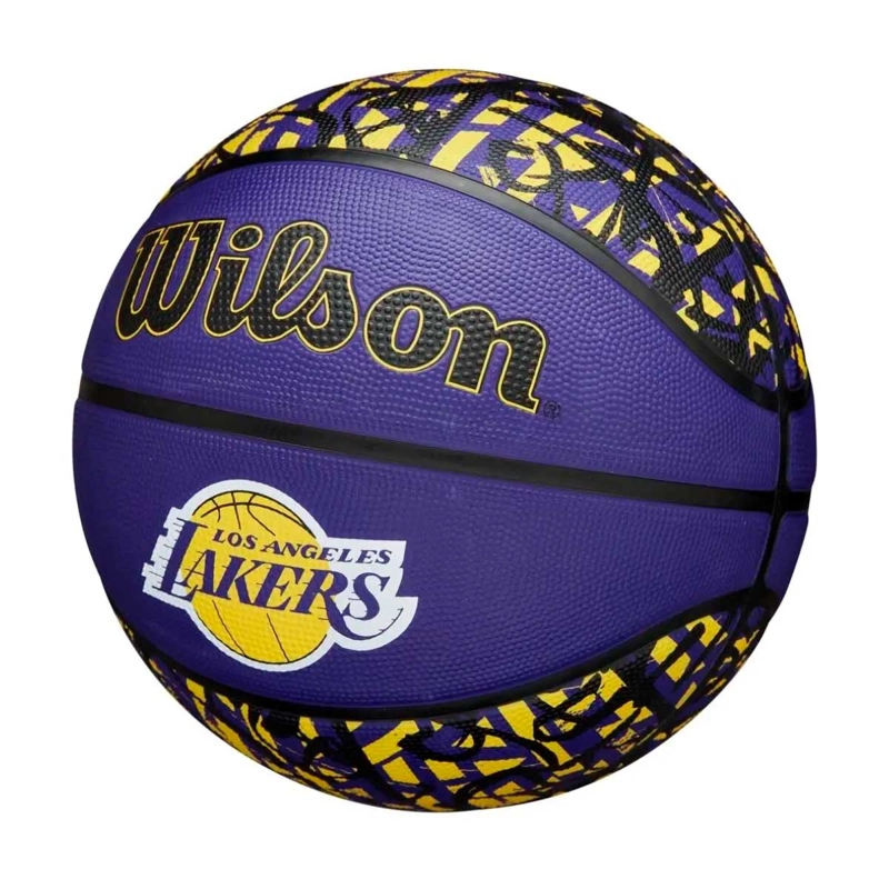 BALON BASQUETBOL WILSON NBA TEAM GRAFFITI BSKT LA LAKERS 7 - 4
