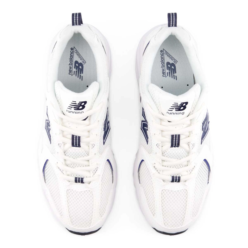 ZAPATILLAS URBANAS UNISEX NEW BALANCE 530 BLANCAS/AZUL - 3