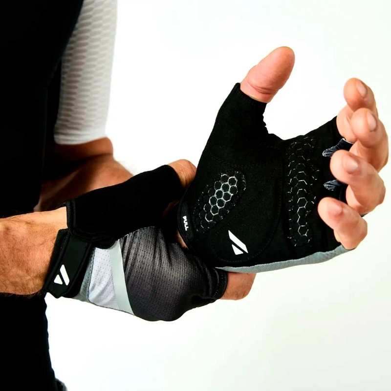 GUANTE CICLISMO HOMBRE ALTITUDE MTB SHORT FINGER NEGRO - 4
