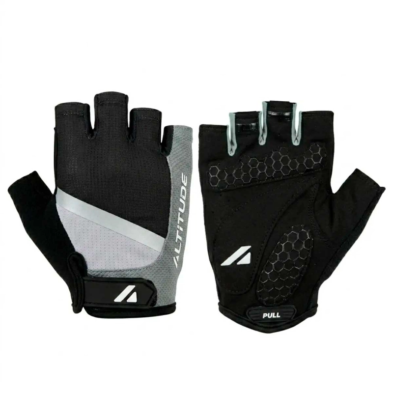 GUANTE CICLISMO HOMBRE ALTITUDE MTB SHORT FINGER NEGRO - 5