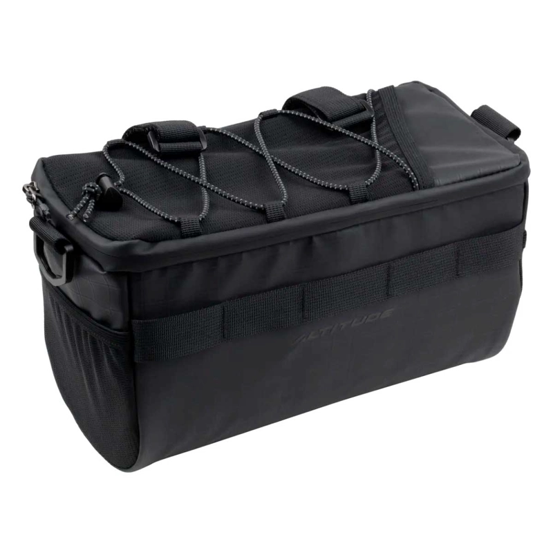 BOLSO FRONTAL PARA MANUBRIO DE BICICLETA ALTITUDE NEGRO - 1