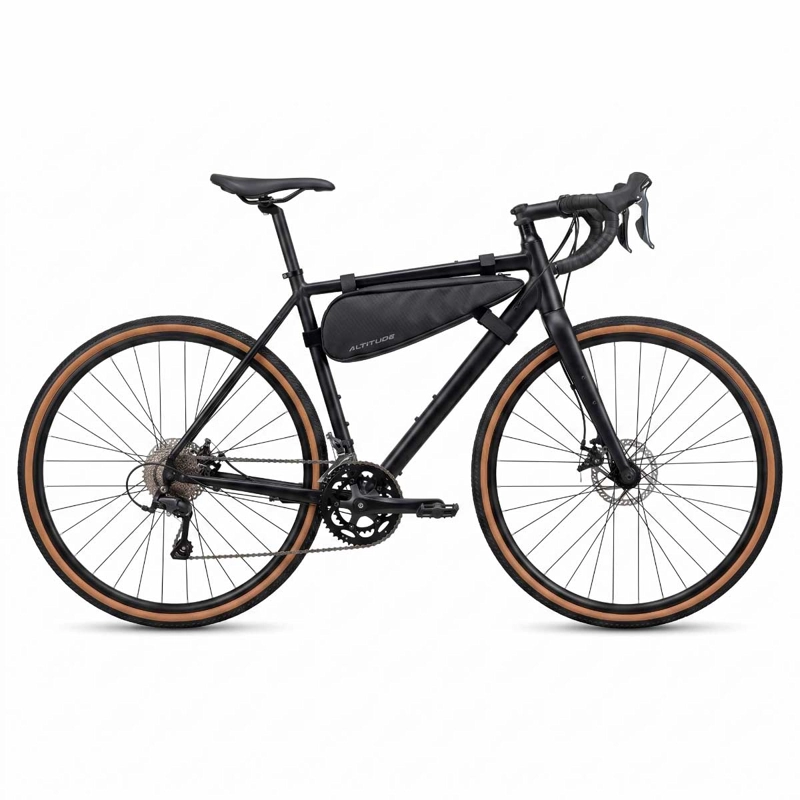 BOLSO DE MARCO PARA BICICLETA ALTITUDE NEGRO - 4