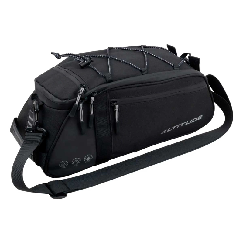 RACK BOLSO PARA BICICLETA ALTITUDE NEGRO - 1