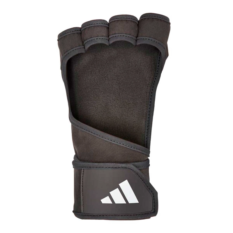 GUANTES FITNESS UNISEX ADIDAS OPEN BACK TRAINING NEGRO - 3