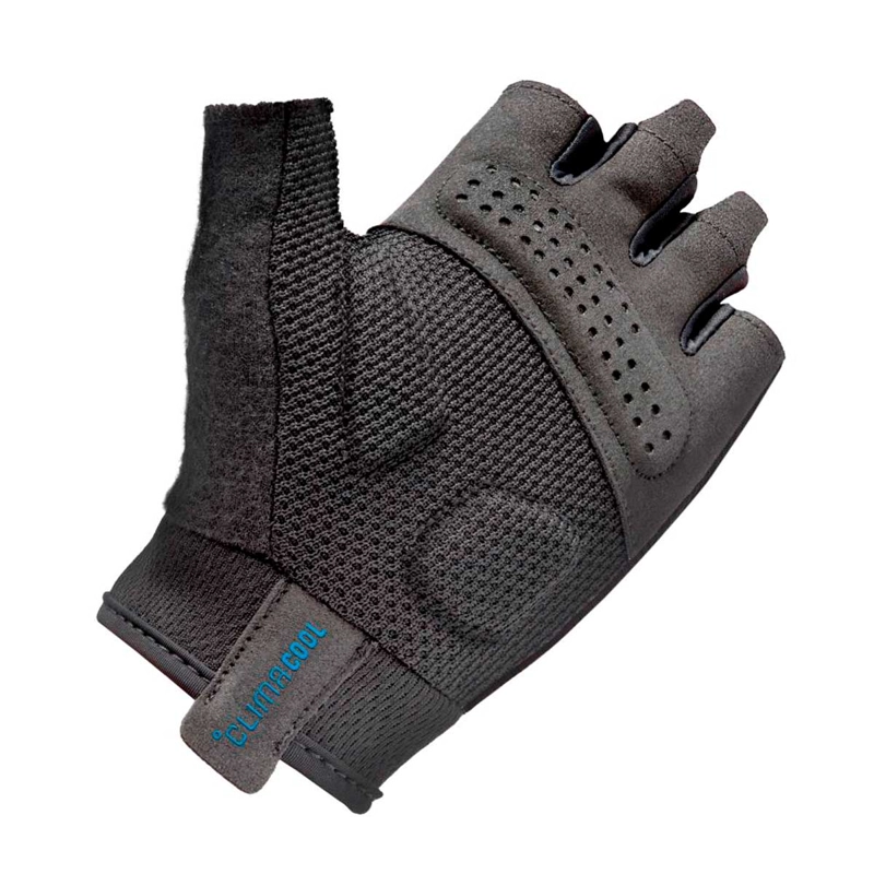 GUANTES FITNESS UNISEX ADIDAS ESSENTIALS GLOVES NEGRO/AZUL - 3