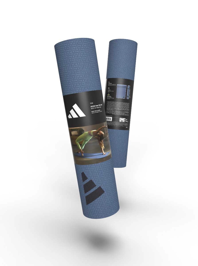 MAT YOGA ADIDAS 6MM PRELOVED INK AZUL - 5