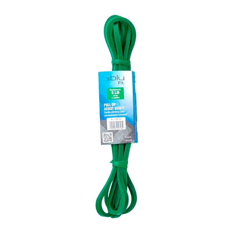 POWER BAND FITNESS BLU FIT EXTRA LIGHT VERDE - 1