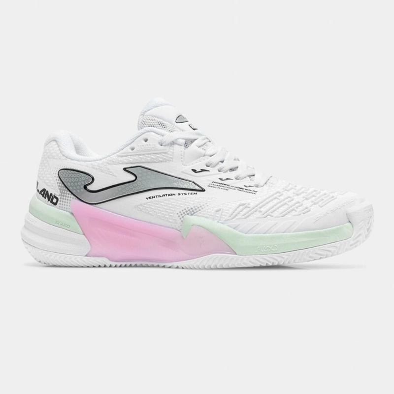 ZAPATILLAS TENIS MUJER JOMA ROLAND LADY 26 CLAY ROSADO - 1