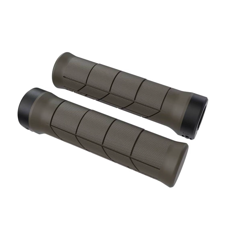 SET GRIP CICLISMO TREK LINE COMP MTB CAFE  OSCURO - 2