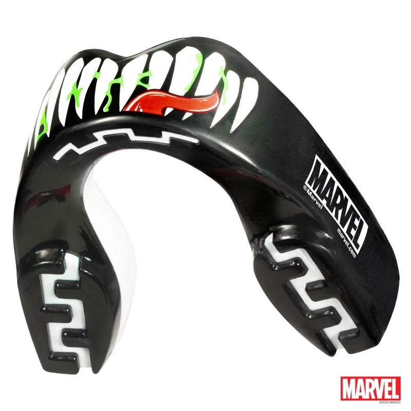 PROTECTOR BUCAL NIÑO SAFEJAWZ MARVEL VENOM NEGRO - 1