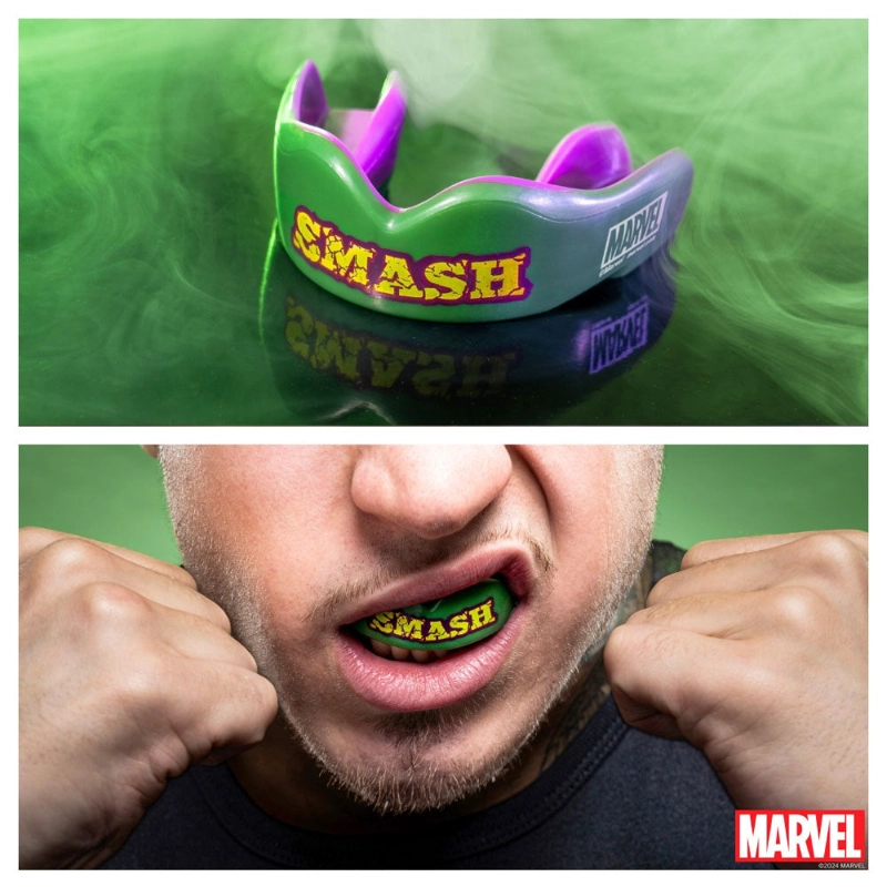 PROTECTOR BUCAL HOMBRE SAFEJAWZ MARVEL HULK VERDE - 2