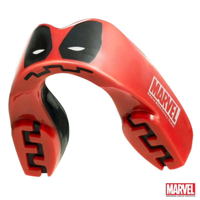 PROTECTOR BUCAL HOMBRE SAFEJAWZ MARVEL DEADPOOL ROJO - 1