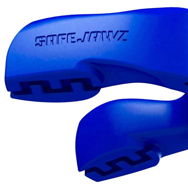 PROTECTOR BUCAL NIÑO SAFEJAWZ LISO AZUL - 3