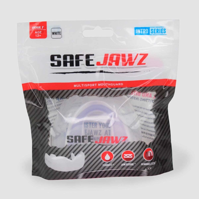 PROTECTOR BUCAL HOMBRE SAFEJAWZ INTRO SERIES BLANCO - 3