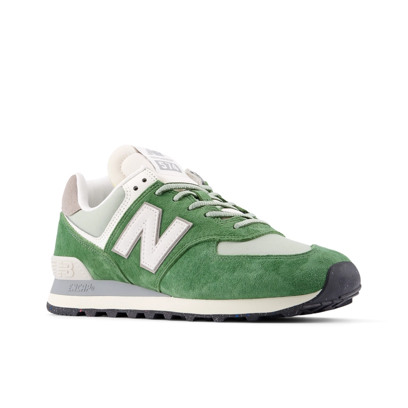 ZAPATILLAS URBANAS UNISEX NEW BALANCE 574 VERDE/BLANCA - 4