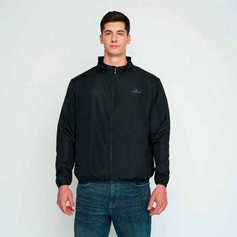 CORTAVIENTO PARA HOMBRE LA TOURNEE NEGRO - 1