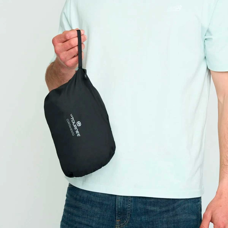 CORTAVIENTO PARA HOMBRE LA TOURNEE NEGRO - 3