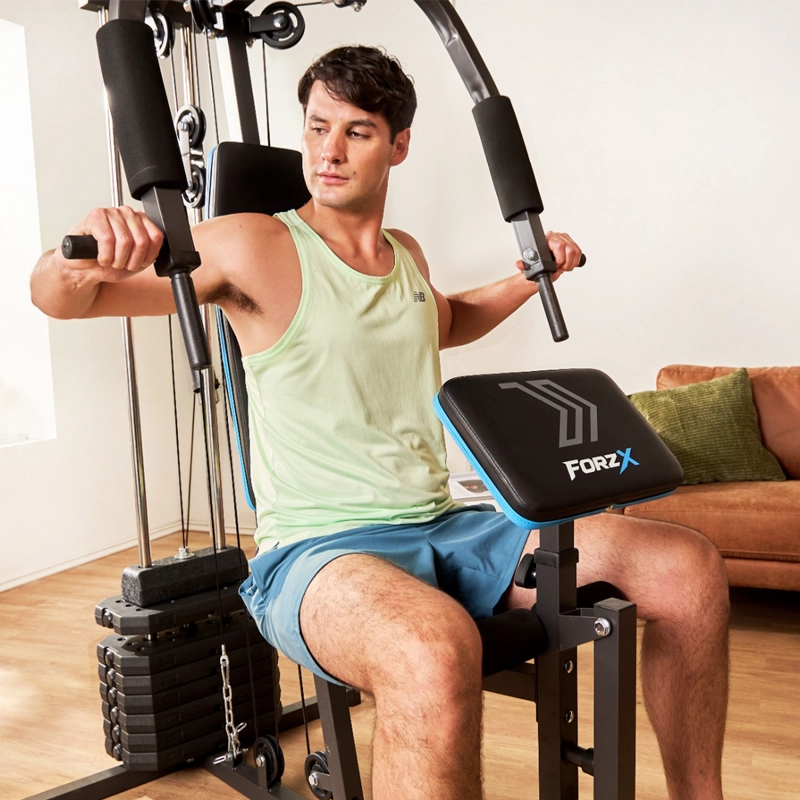 HOME GYM BLU FIT ESSENTIAL FORZ X 100 LBRS - 9