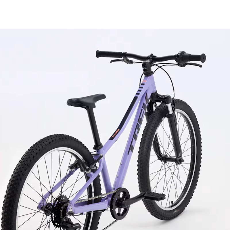 BICICLETA NIÑOS TREK PRECALIBER 24 8SP LILA - 3