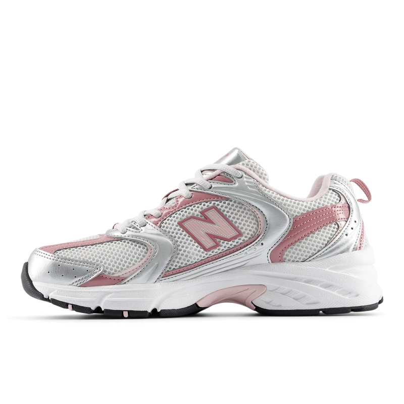 ZAPATILLAS URBANAS UNISEX NEW BALANCE 530 GRIS/ROSADA - 2
