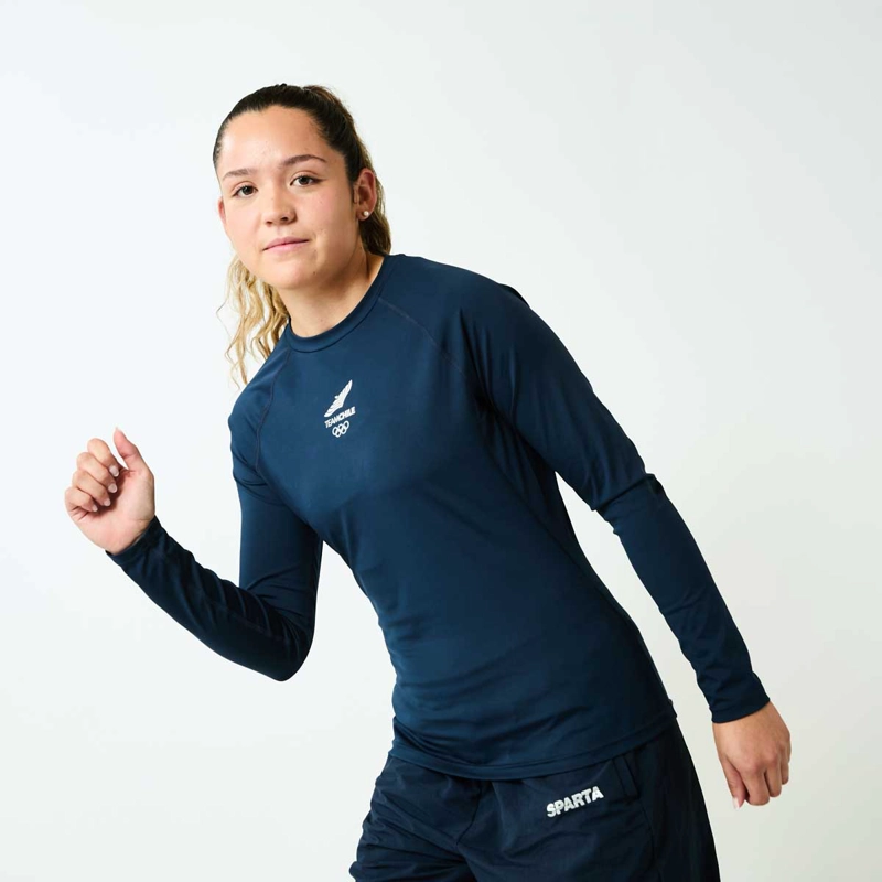 PRIMERA CAPA MUJER SPARTA TEAM CHILE AZUL - 1