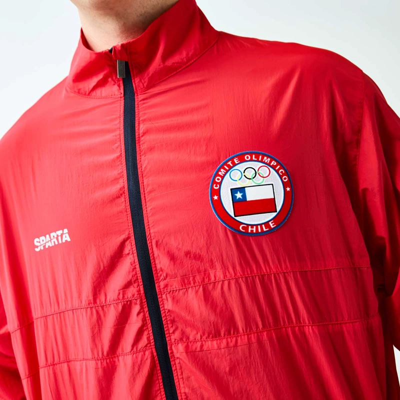 CORTAVIENTO HOMBRE SPARTA TEAM CHILE ROJO - 3