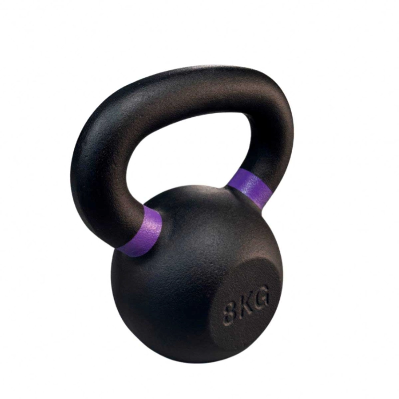 KETTLEBELL BLU FIT PESA RUSA HIERRO FUNDIDO 8KG LILA - 3