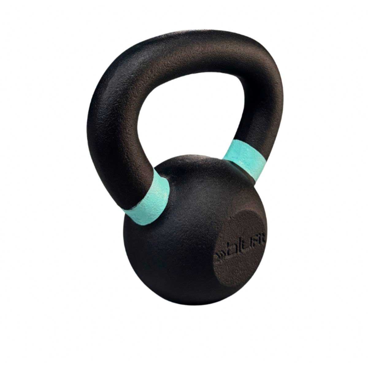 KETTLEBELL BLU FIT PESA RUSA HIERRO FUNDIDO 4KG TURQUESA - 3