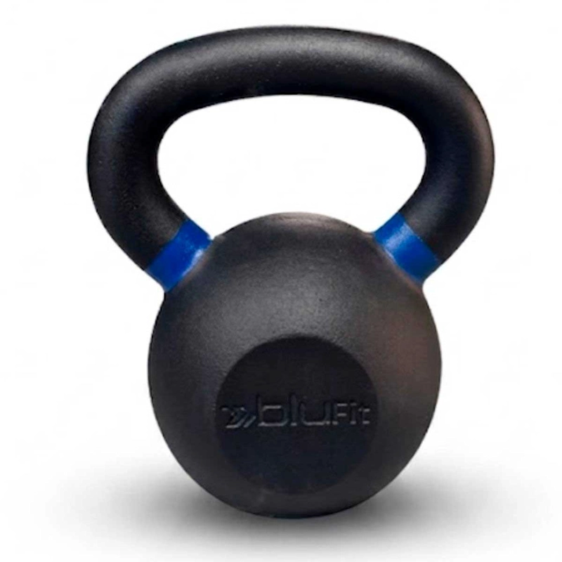 KETTLEBELL BLU FIT PESA RUSA HIERRO FUNDIDO 14KG AZUL - 1