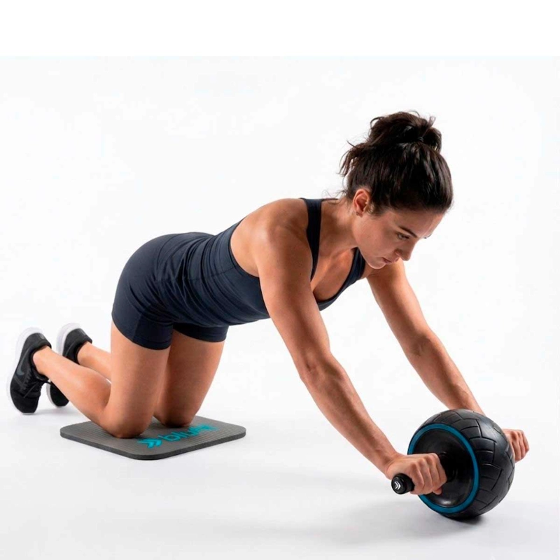 RUEDA ABDOMINAL BLU FIT MAT APOYO NEGRO - 3