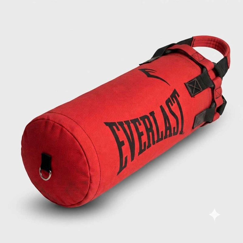 SACO PUNCHING BAG EVERLAST POLYCANVAS ROJO - 3