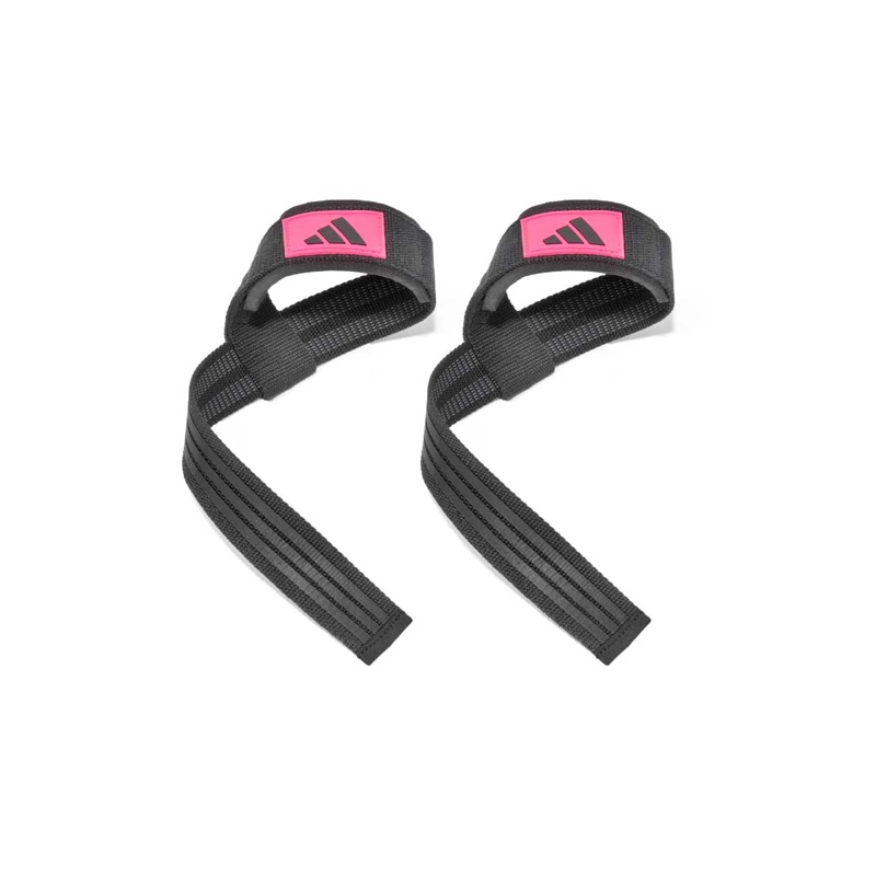 STRAPS PESAS ADIDAS NEGRO/ROSADO - 2