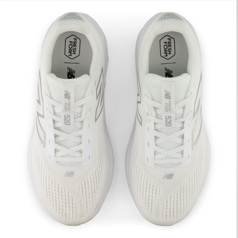 ZAPATILLAS RUNNING MUJER NEW BALANCE 520 BLANCAS - 3