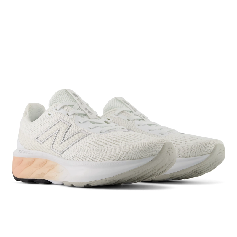 ZAPATILLAS RUNNING MUJER NEW BALANCE 520 BLANCAS - 4