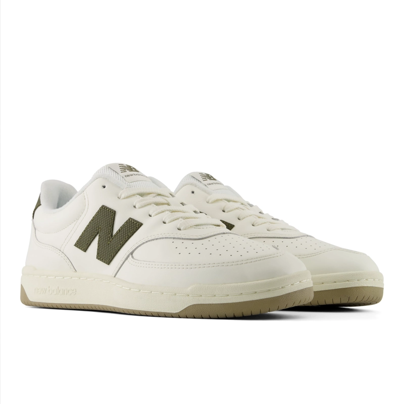 ZAPATILLAS URBANAS HOMBRE NEW BALANCE 80 BLANCA/VERDE OSC - 4