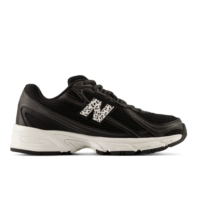 ZAPATILLAS URBANAS UNISEX NEW BALANCE 740 NEGRA/PRINT - 1