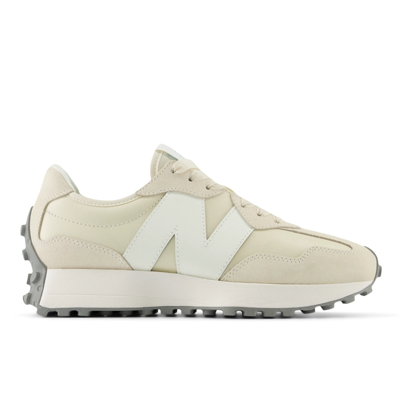 ZAPATILLAS URBANAS MUJER NEW BALANCE 327 BLANCAS/BIEGE - 1