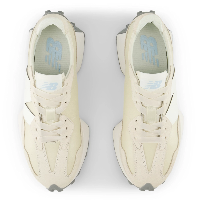 ZAPATILLAS URBANAS MUJER NEW BALANCE 327 BLANCAS/BIEGE - 3