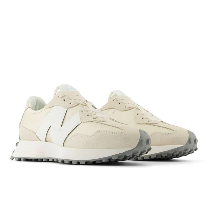 ZAPATILLAS URBANAS MUJER NEW BALANCE 327 BLANCAS/BIEGE - 4