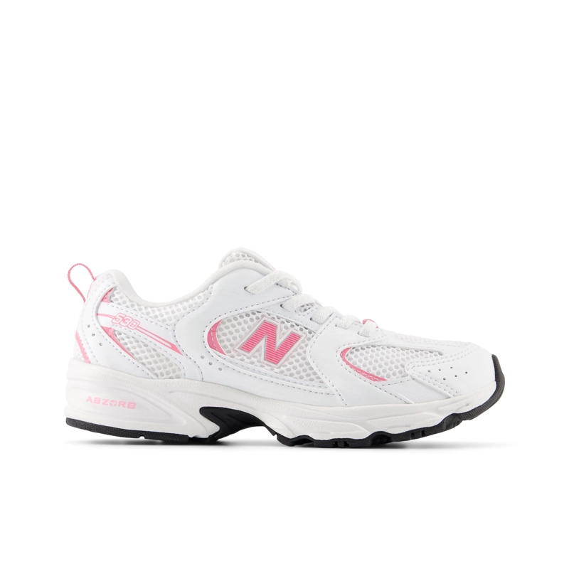 ZAPATILLAS URBANAS NIÑOS NEW BALANCE 530 BLANCAS/ROSA - 1