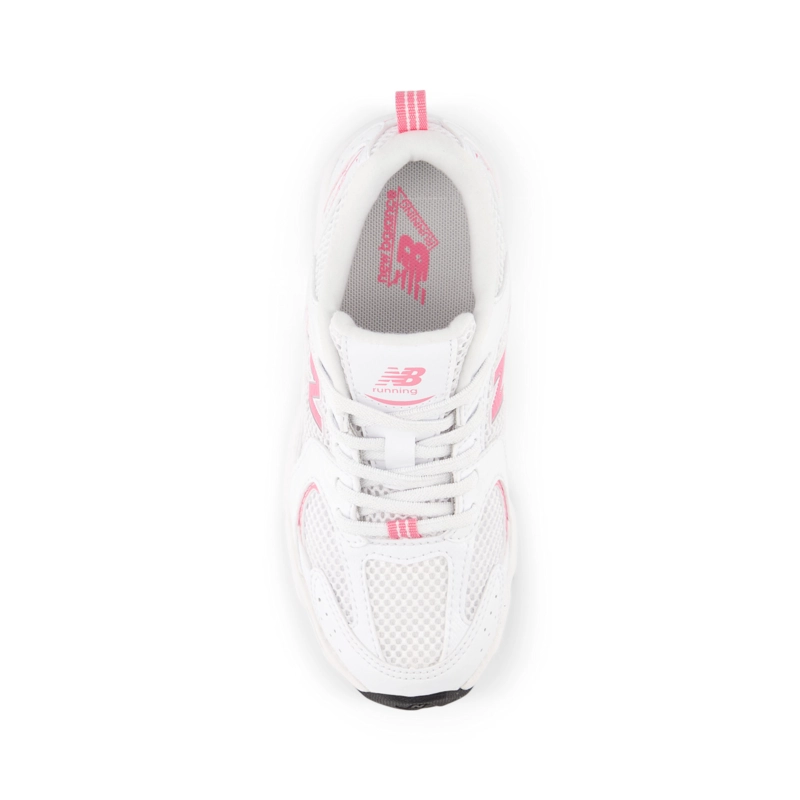 ZAPATILLAS URBANAS NIÑOS NEW BALANCE 530 BLANCAS/ROSA - 3