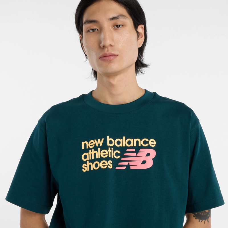 POLERA LIFESTYLE HOMBRE NEW BALANCE PREMIUM RELAXED CHEST - 5