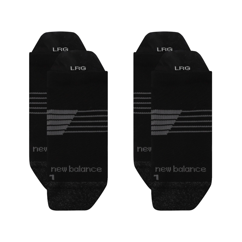 CALCETINES 2 PARES UNISEX NEW BALANCE PRO TRAINING NEGRO - 2