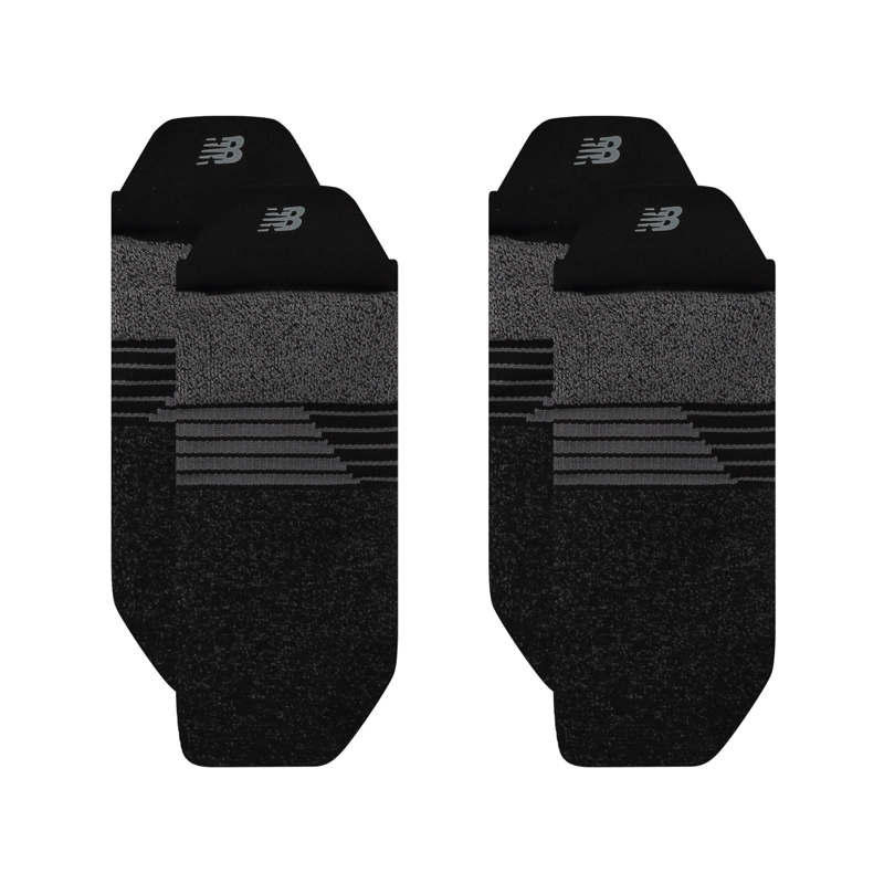 CALCETINES 2 PARES UNISEX NEW BALANCE PRO TRAINING NEGRO - 3