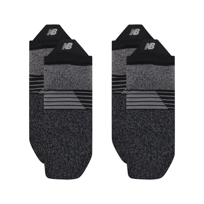 CALCETINES 2 PARES UNISEX NEW BALANCE PRO TRAINING NEGRO - 4