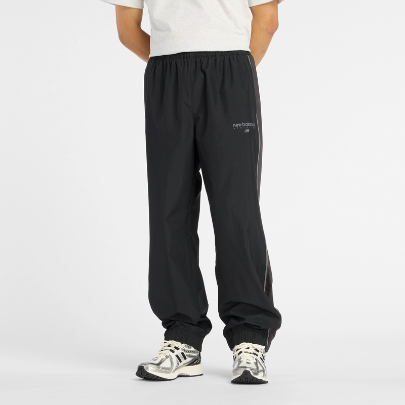 PANTALON LIFESTYLE HOMBRE NEW BALANCE TRACKSIDE NEGRO - 1