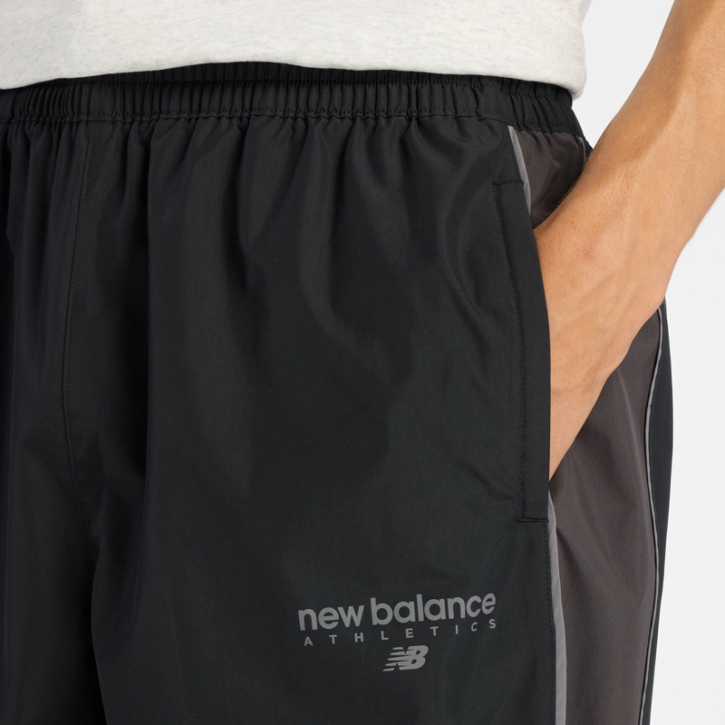 PANTALON LIFESTYLE HOMBRE NEW BALANCE TRACKSIDE NEGRO - 5